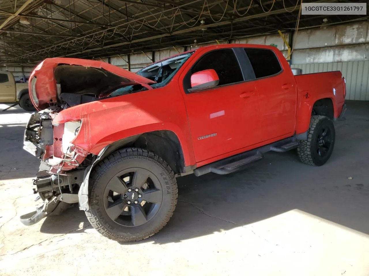 2016 Chevrolet Colorado Lt VIN: 1GCGTCE33G1261797 Lot: 71603604