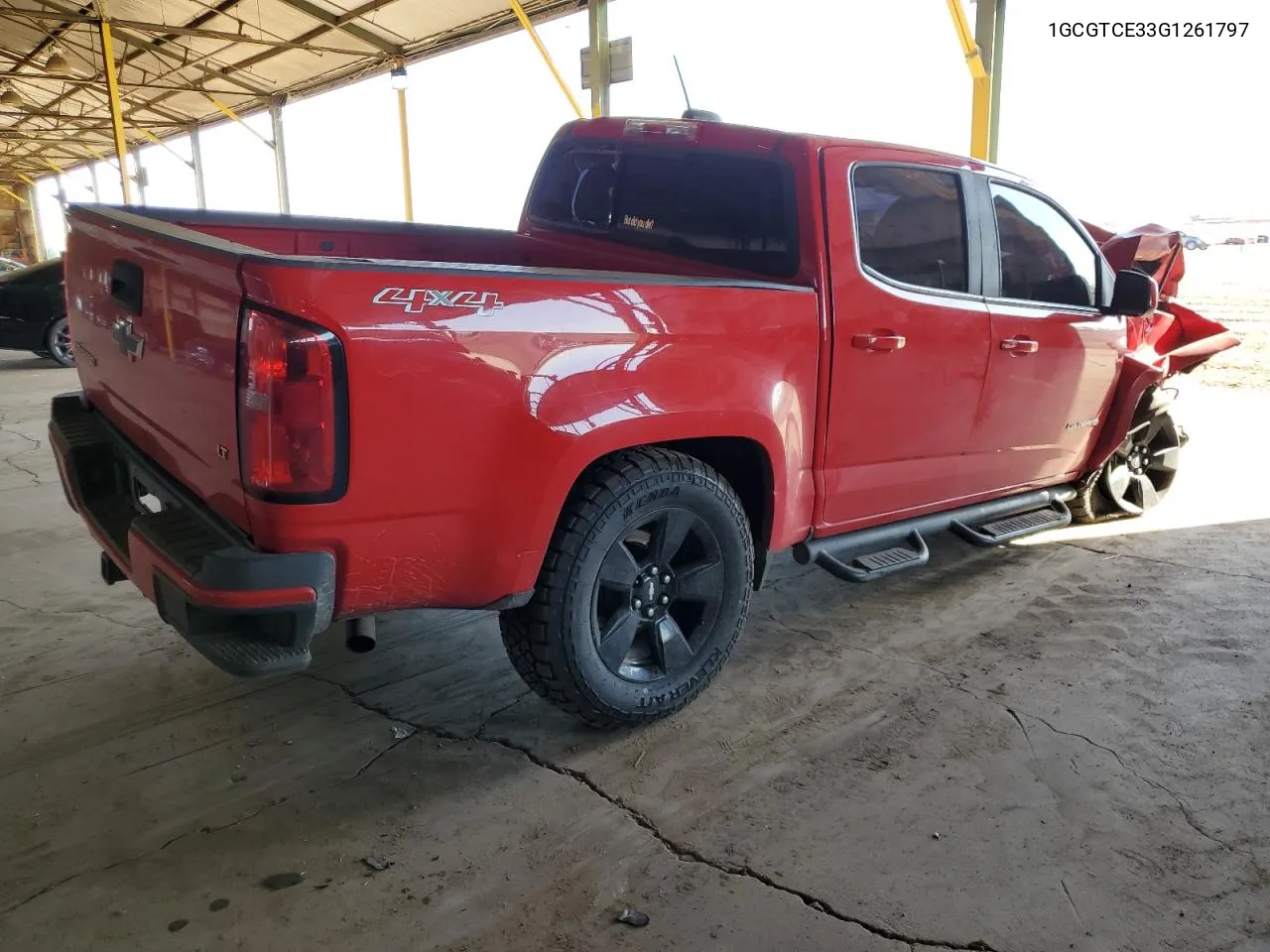 2016 Chevrolet Colorado Lt VIN: 1GCGTCE33G1261797 Lot: 71603604