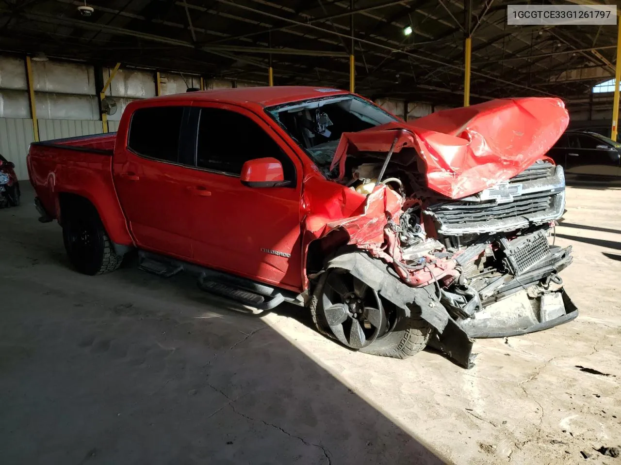 2016 Chevrolet Colorado Lt VIN: 1GCGTCE33G1261797 Lot: 71603604