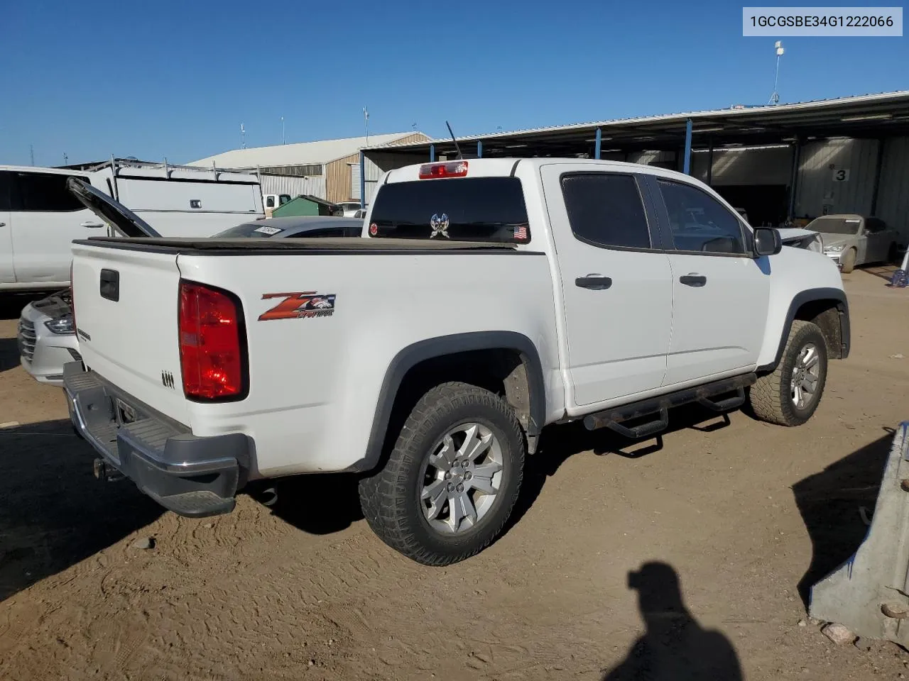 2016 Chevrolet Colorado VIN: 1GCGSBE34G1222066 Lot: 71951054