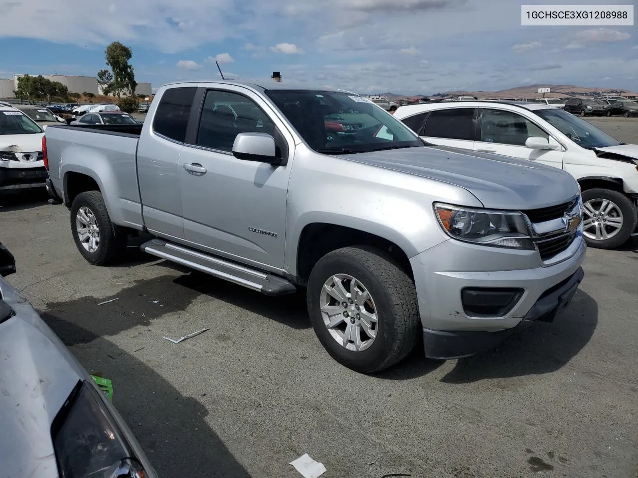 2016 Chevrolet Colorado Lt VIN: 1GCHSCE3XG1208988 Lot: 72075494