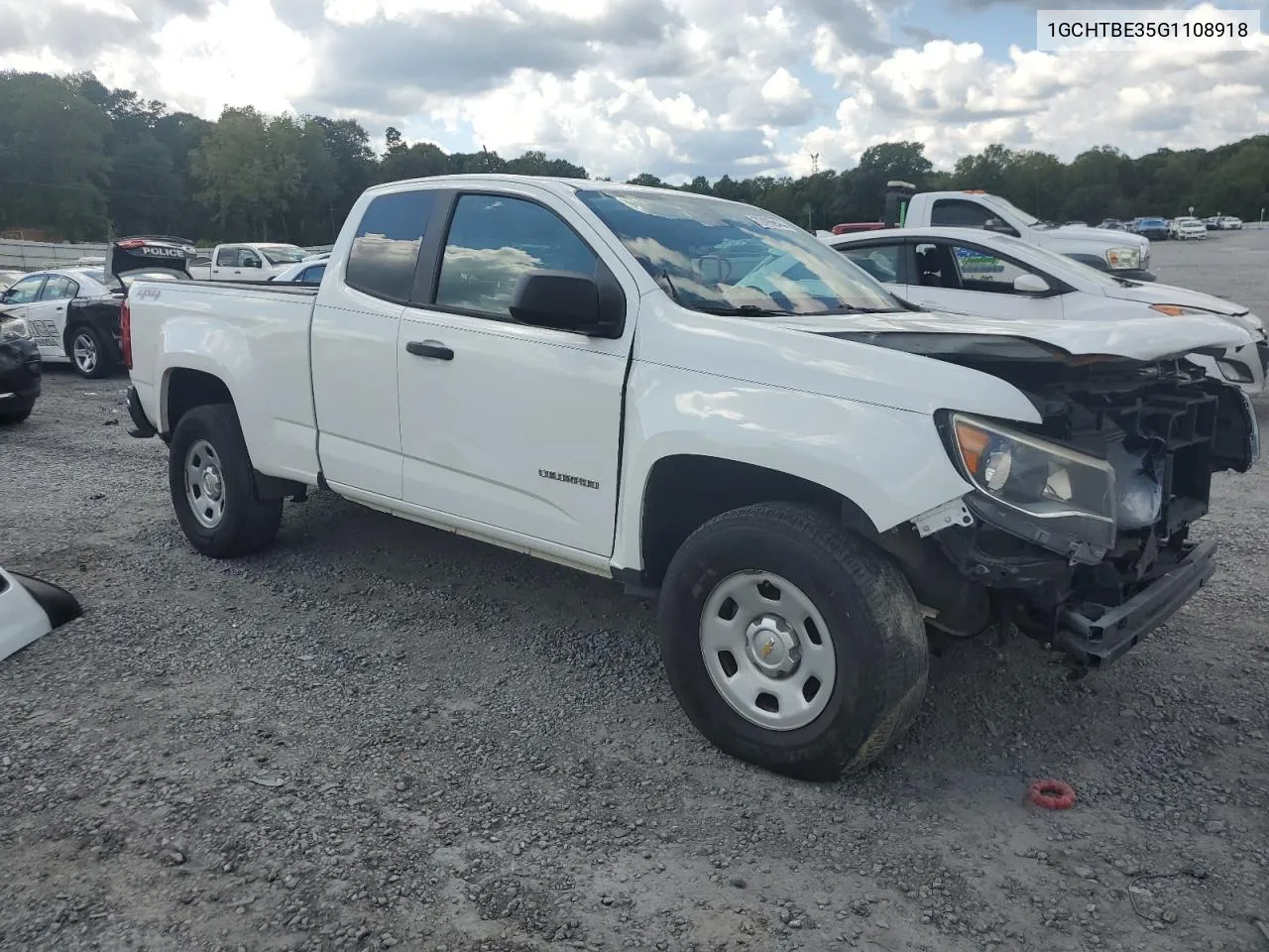 2016 Chevrolet Colorado VIN: 1GCHTBE35G1108918 Lot: 72496914