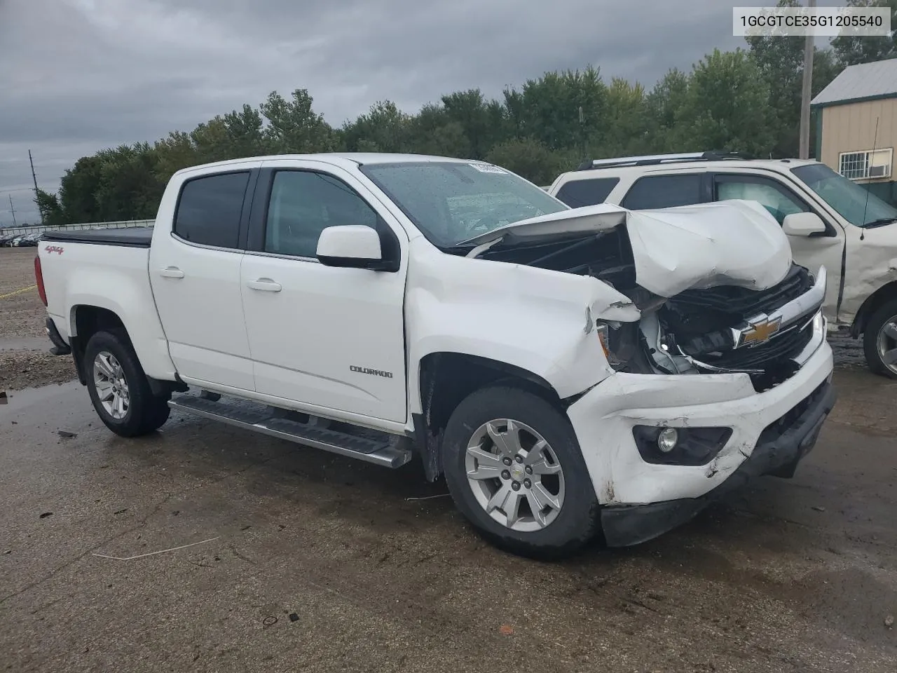 2016 Chevrolet Colorado Lt VIN: 1GCGTCE35G1205540 Lot: 72648064