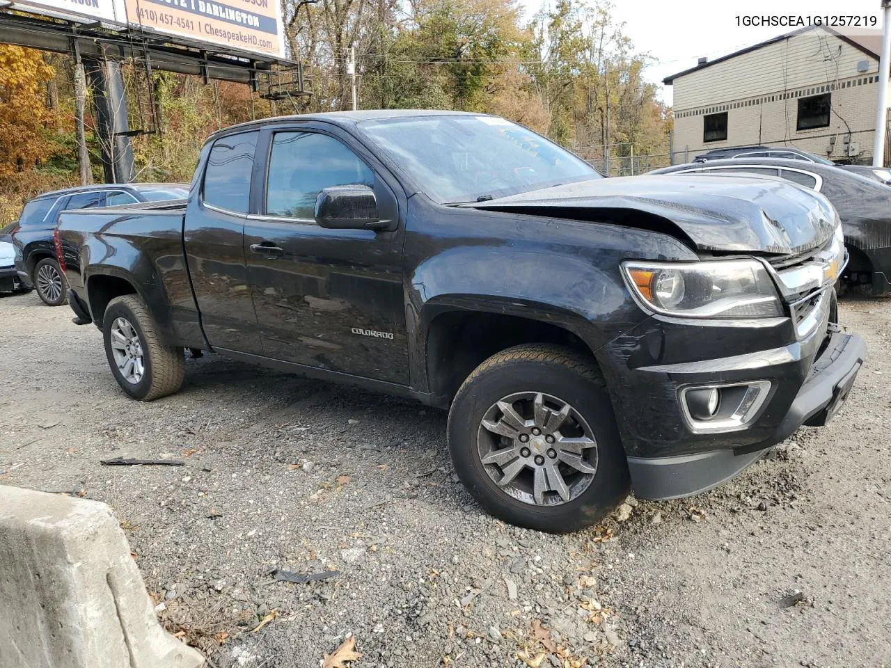 2016 Chevrolet Colorado Lt VIN: 1GCHSCEA1G1257219 Lot: 72680264