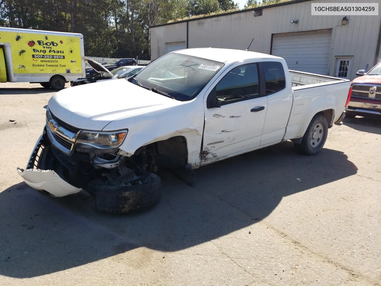 2016 Chevrolet Colorado VIN: 1GCHSBEA5G1304259 Lot: 73277284