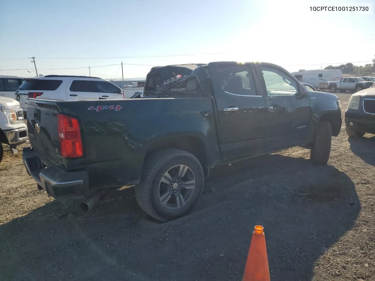 2016 Chevrolet Colorado Lt VIN: 1GCPTCE10G1251730 Lot: 74107174