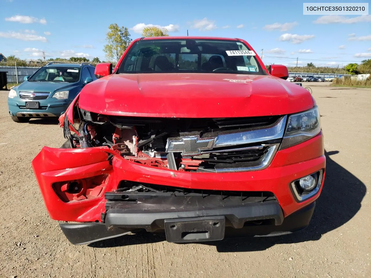 2016 Chevrolet Colorado Lt VIN: 1GCHTCE35G1320210 Lot: 74113544