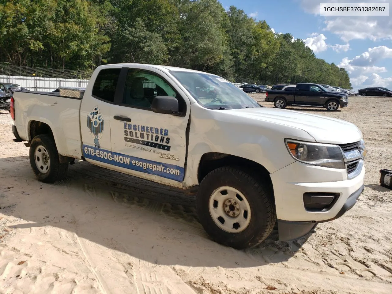 1GCHSBE37G1382687 2016 Chevrolet Colorado