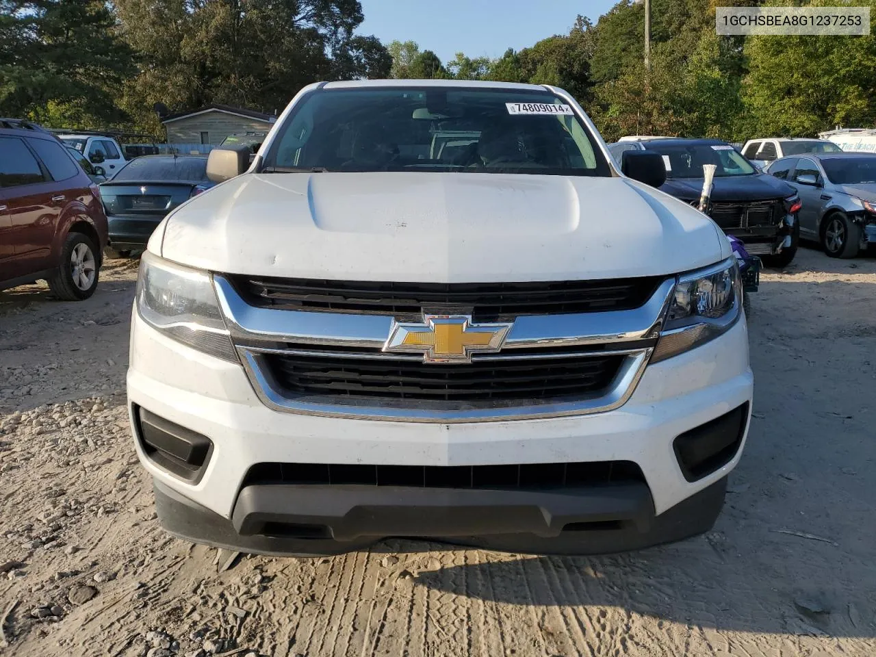 1GCHSBEA8G1237253 2016 Chevrolet Colorado