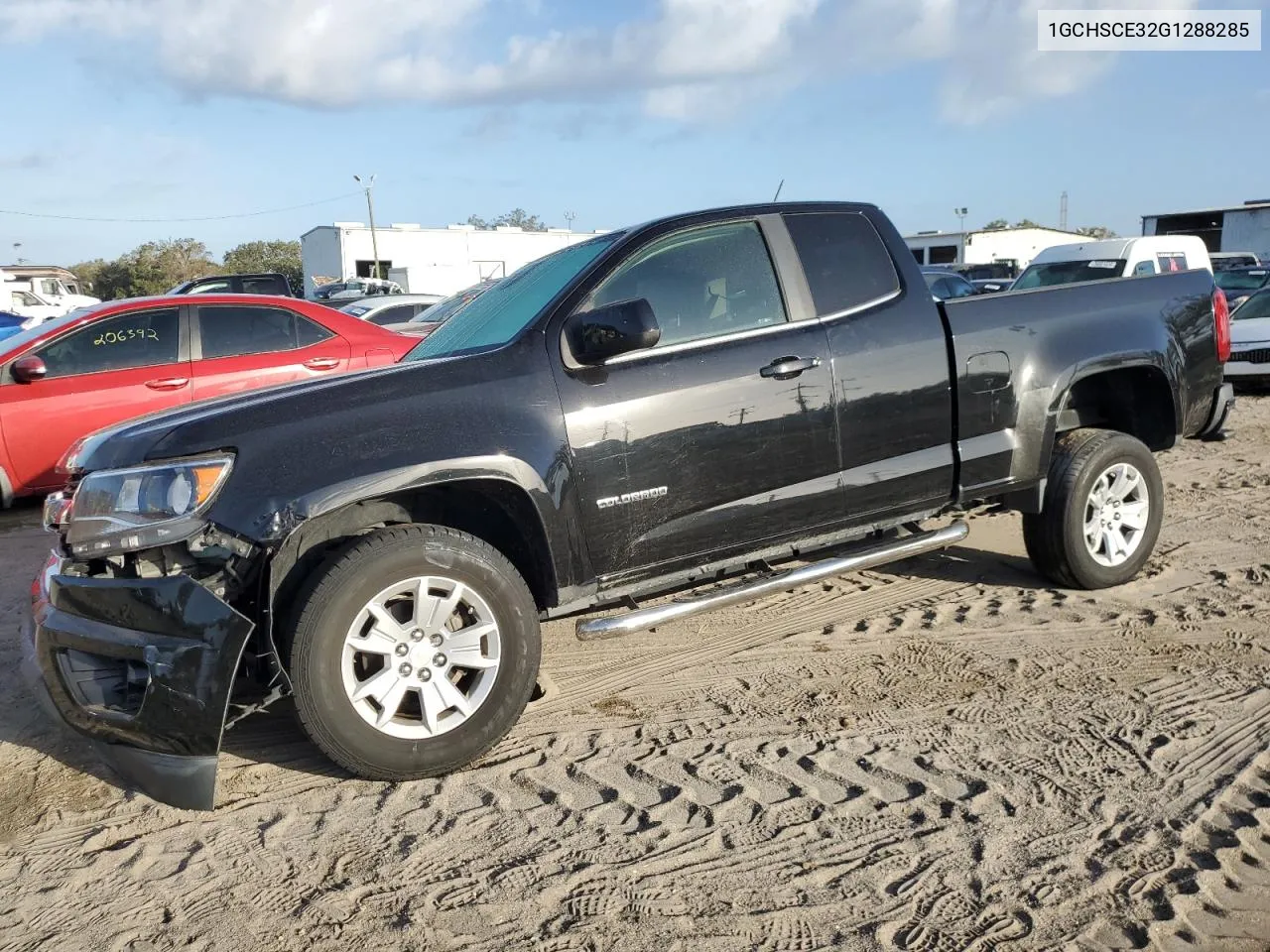 2016 Chevrolet Colorado Lt VIN: 1GCHSCE32G1288285 Lot: 76170524