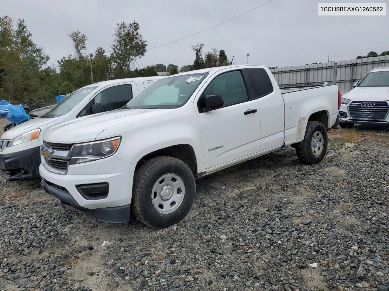 2016 Chevrolet Colorado VIN: 1GCHSBEAXG1260582 Lot: 76502874