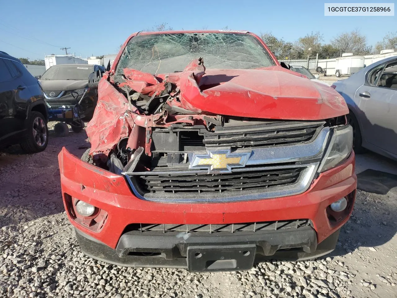 2016 Chevrolet Colorado Lt VIN: 1GCGTCE37G1258966 Lot: 76563534