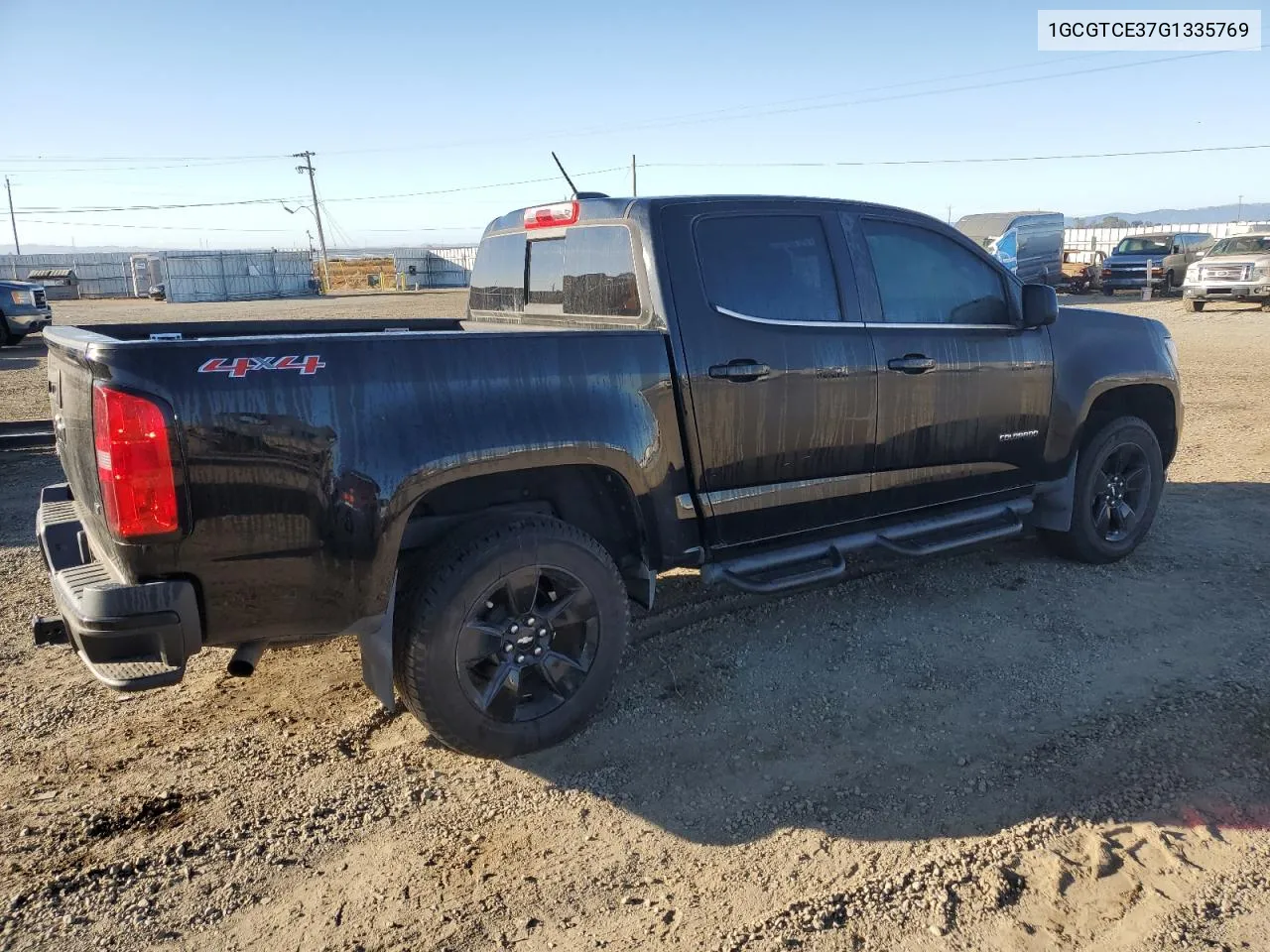 1GCGTCE37G1335769 2016 Chevrolet Colorado Lt