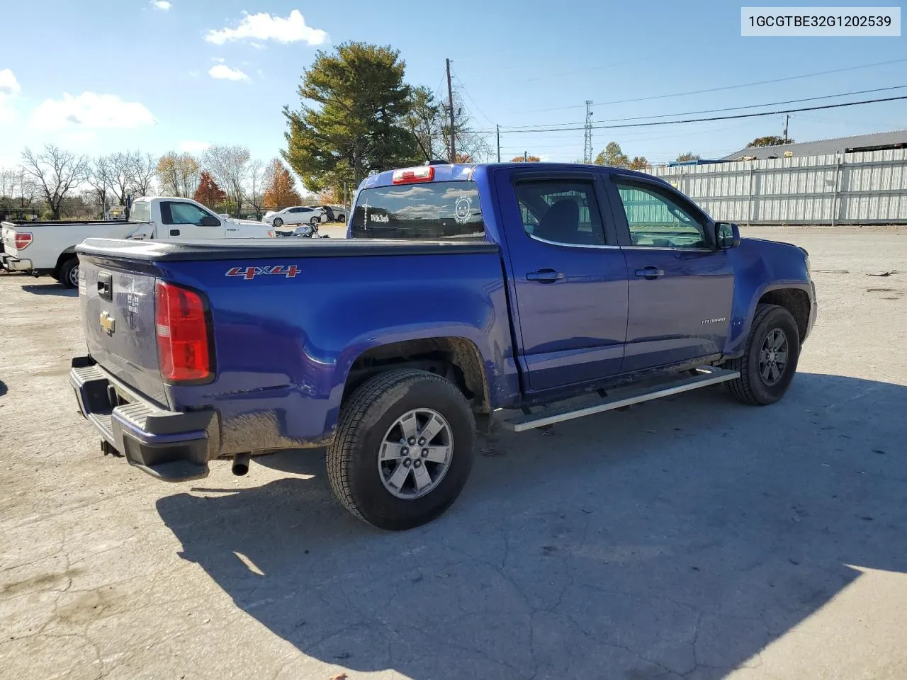 2016 Chevrolet Colorado VIN: 1GCGTBE32G1202539 Lot: 76948594