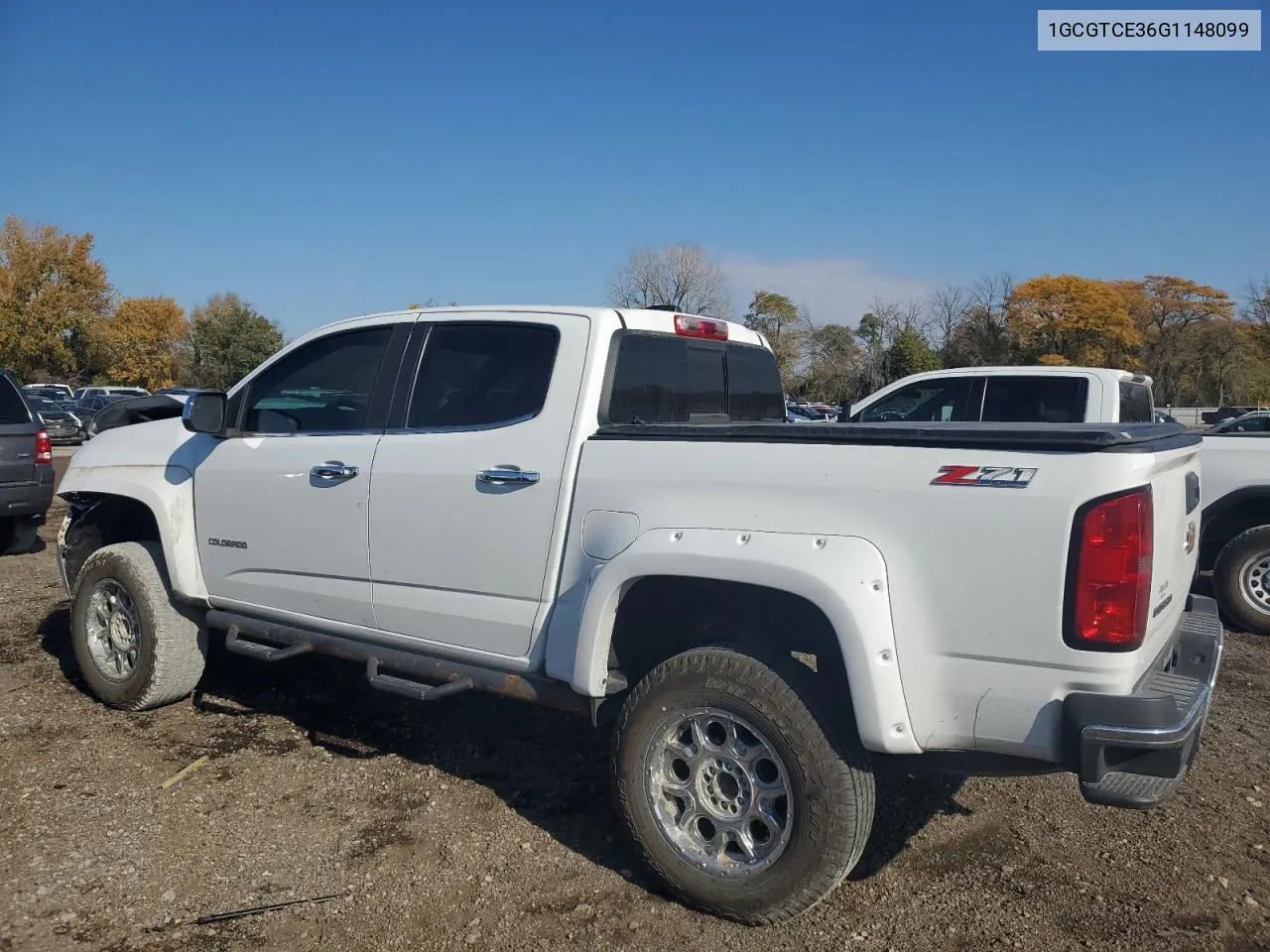 1GCGTCE36G1148099 2016 Chevrolet Colorado Lt