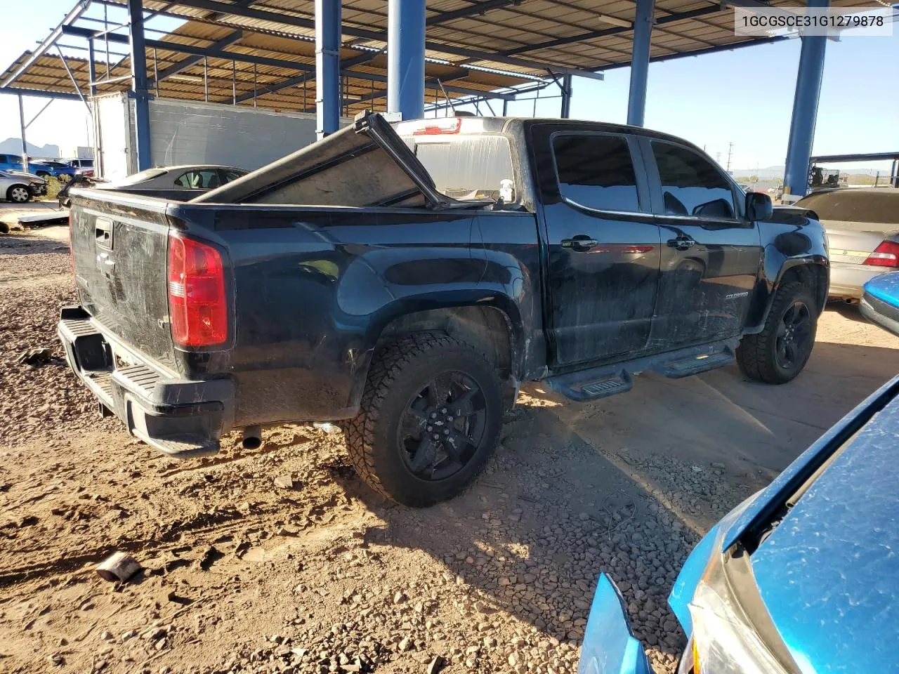 2016 Chevrolet Colorado Lt VIN: 1GCGSCE31G1279878 Lot: 77095444