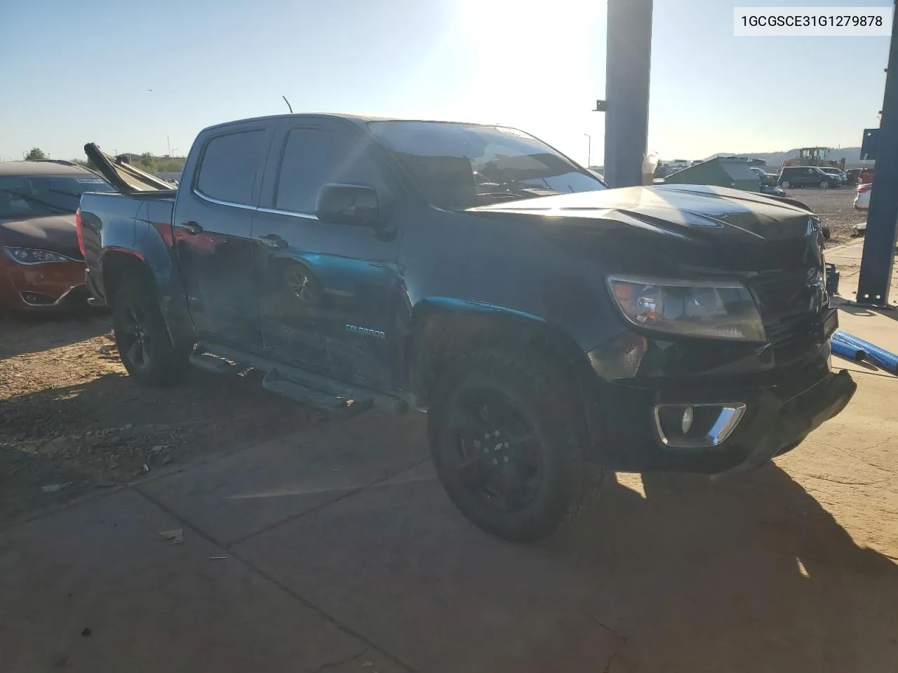 2016 Chevrolet Colorado Lt VIN: 1GCGSCE31G1279878 Lot: 77095444