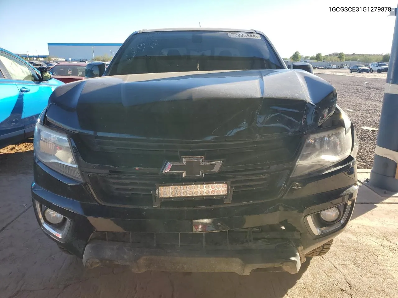 2016 Chevrolet Colorado Lt VIN: 1GCGSCE31G1279878 Lot: 77095444