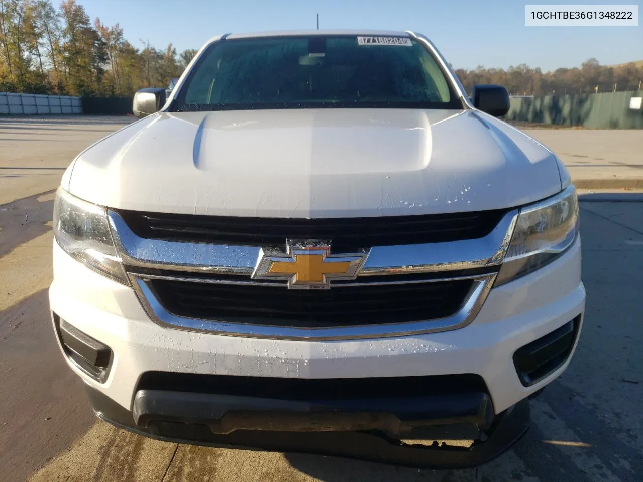 2016 Chevrolet Colorado VIN: 1GCHTBE36G1348222 Lot: 77188204