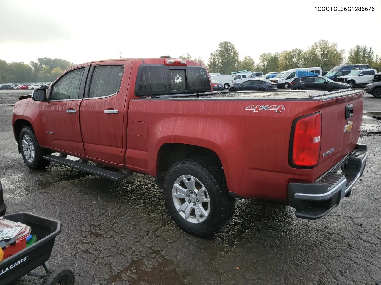 2016 Chevrolet Colorado Lt VIN: 1GCGTCE36G1286676 Lot: 77787324