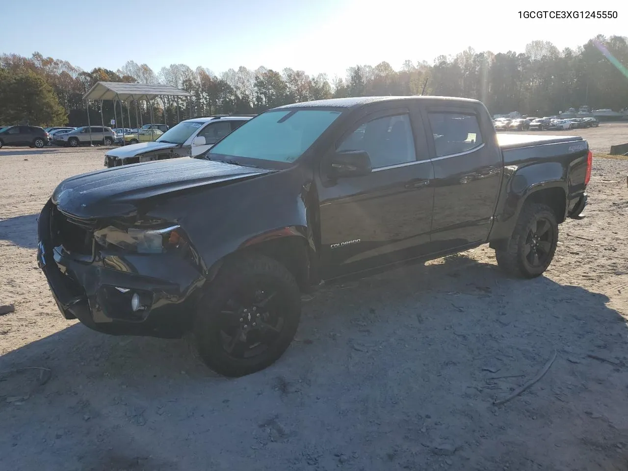 2016 Chevrolet Colorado Lt VIN: 1GCGTCE3XG1245550 Lot: 77913014