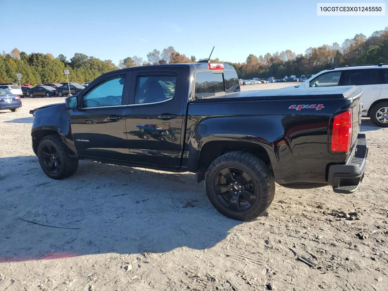 2016 Chevrolet Colorado Lt VIN: 1GCGTCE3XG1245550 Lot: 77913014