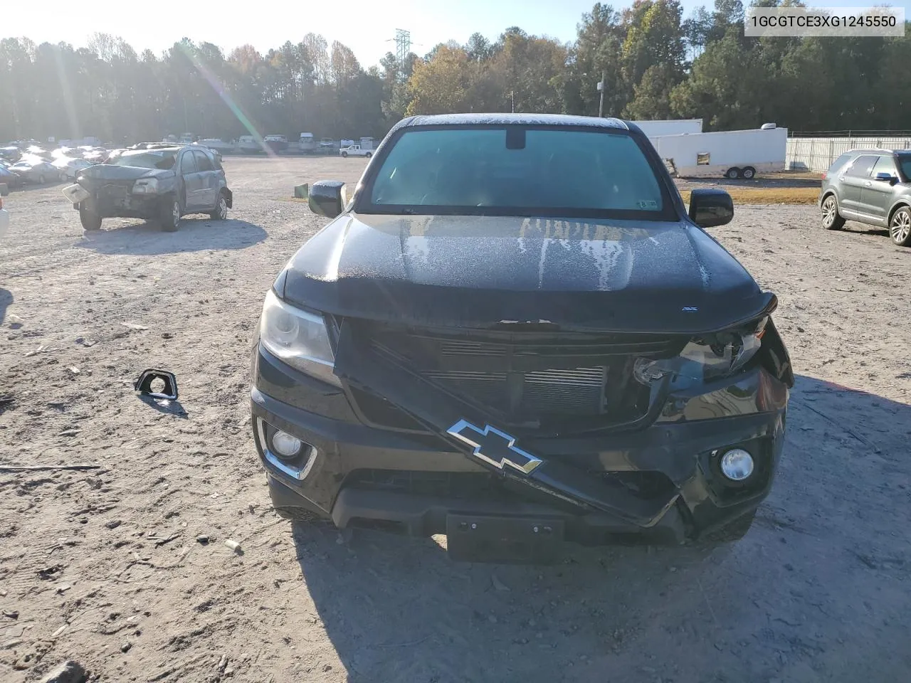 2016 Chevrolet Colorado Lt VIN: 1GCGTCE3XG1245550 Lot: 77913014