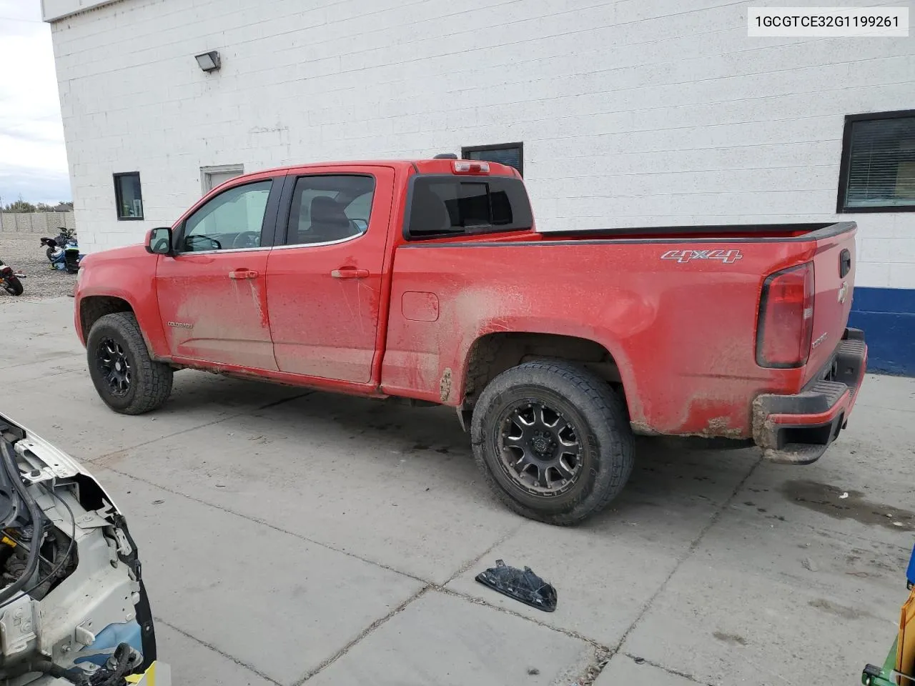 2016 Chevrolet Colorado Lt VIN: 1GCGTCE32G1199261 Lot: 78238524