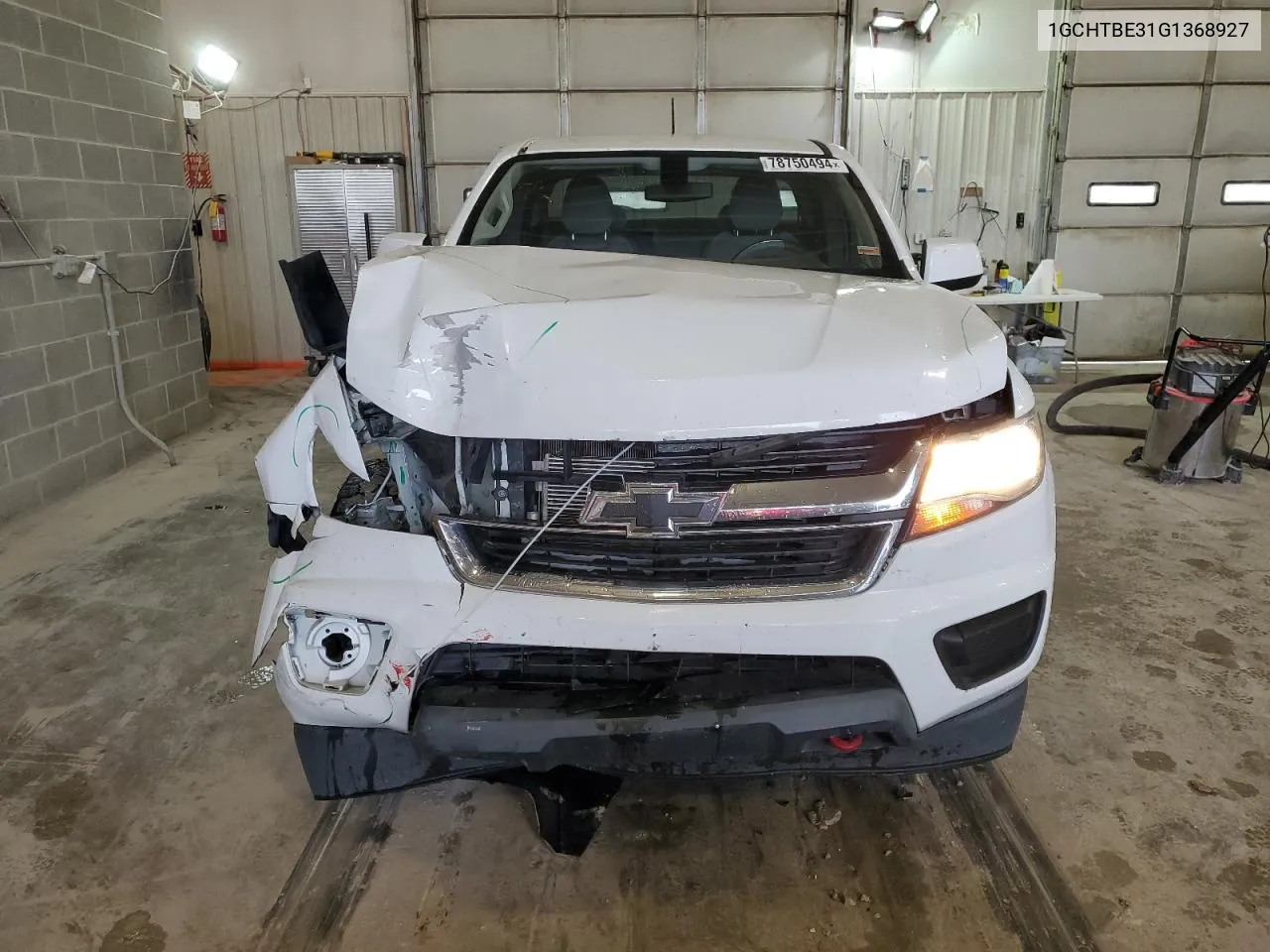 2016 Chevrolet Colorado VIN: 1GCHTBE31G1368927 Lot: 78750494