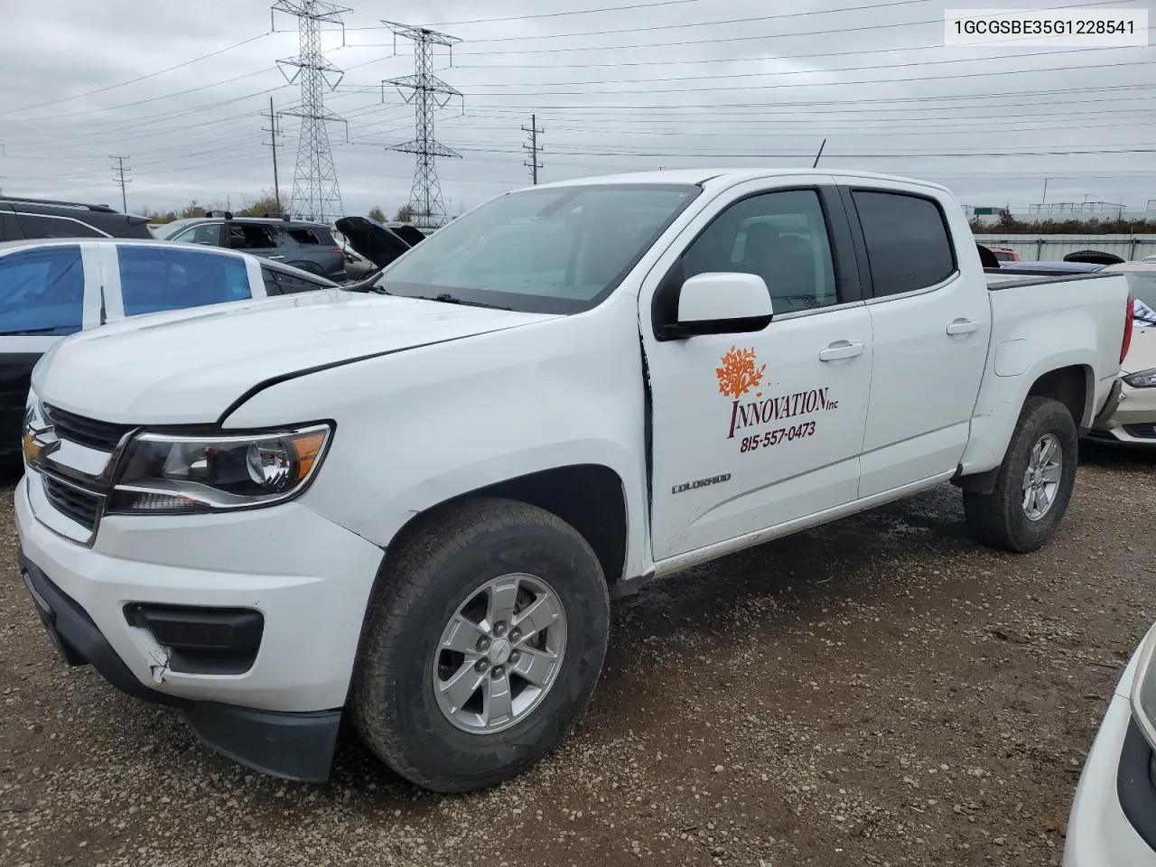 2016 Chevrolet Colorado VIN: 1GCGSBE35G1228541 Lot: 79451484