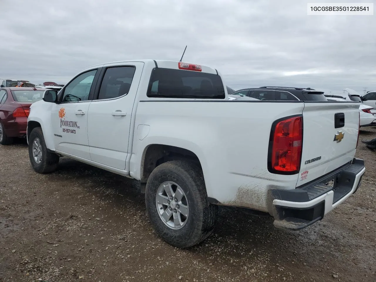 2016 Chevrolet Colorado VIN: 1GCGSBE35G1228541 Lot: 79451484