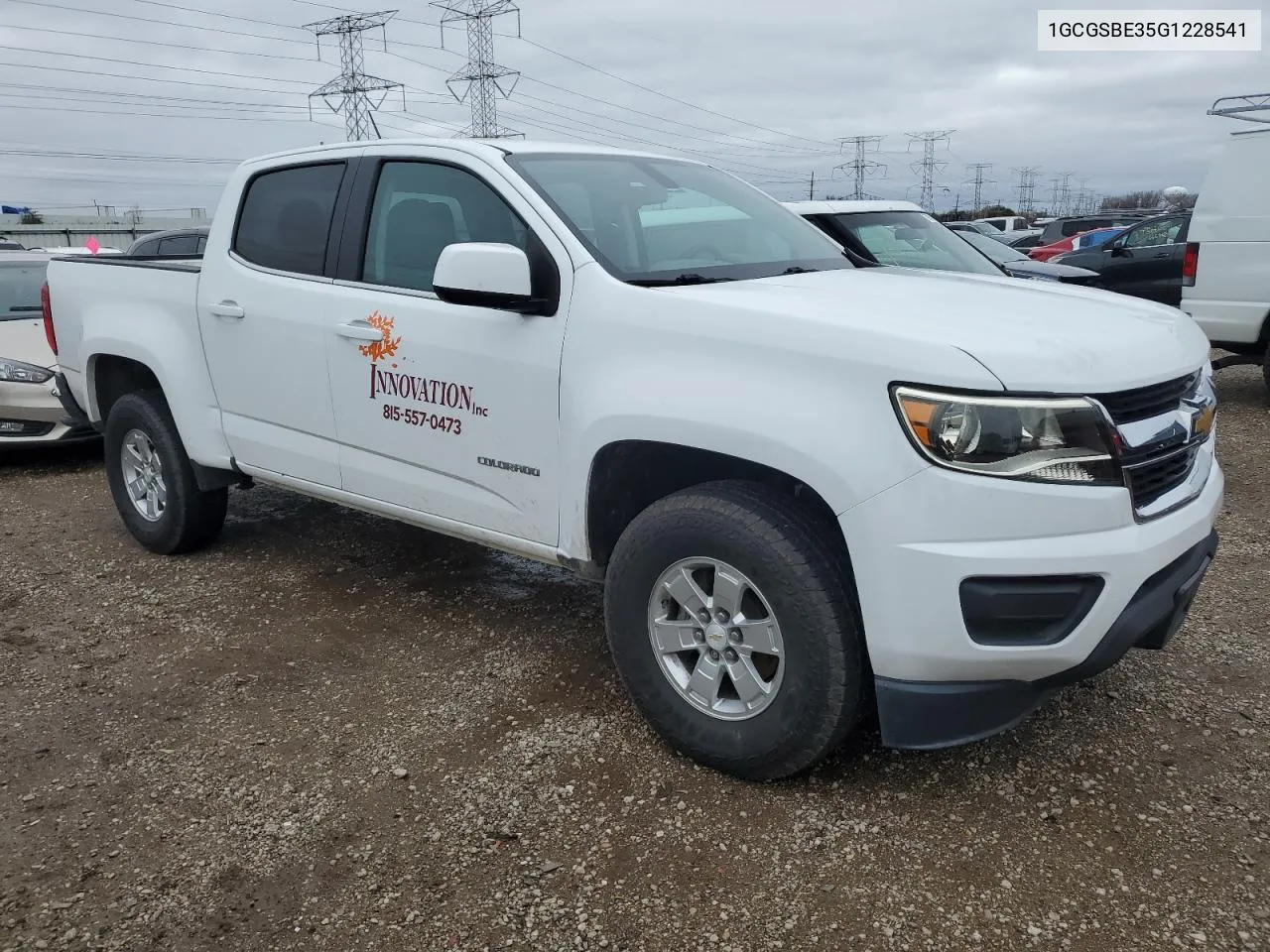 2016 Chevrolet Colorado VIN: 1GCGSBE35G1228541 Lot: 79451484