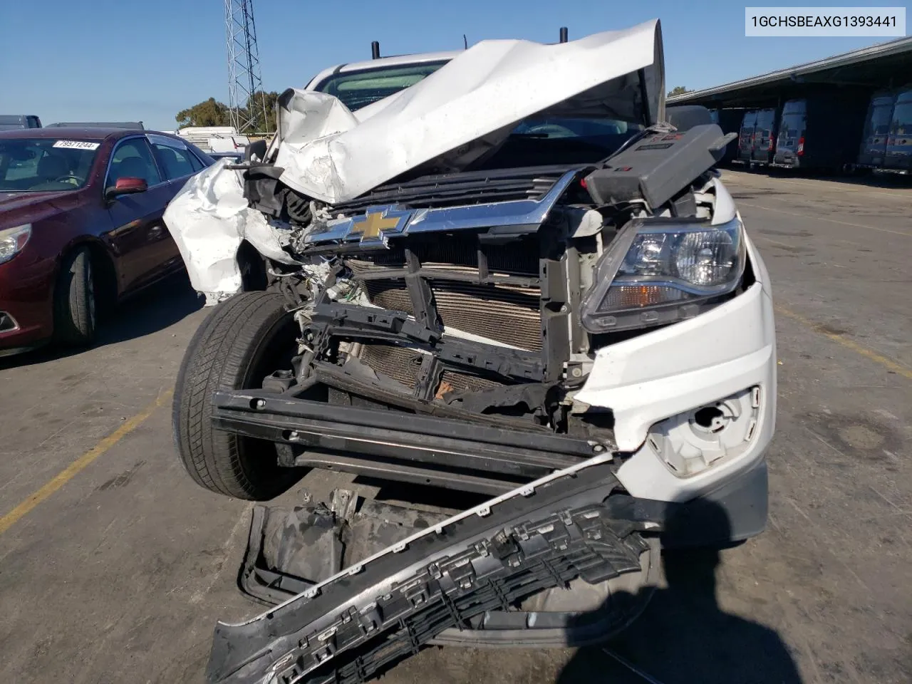 2016 Chevrolet Colorado VIN: 1GCHSBEAXG1393441 Lot: 79646864