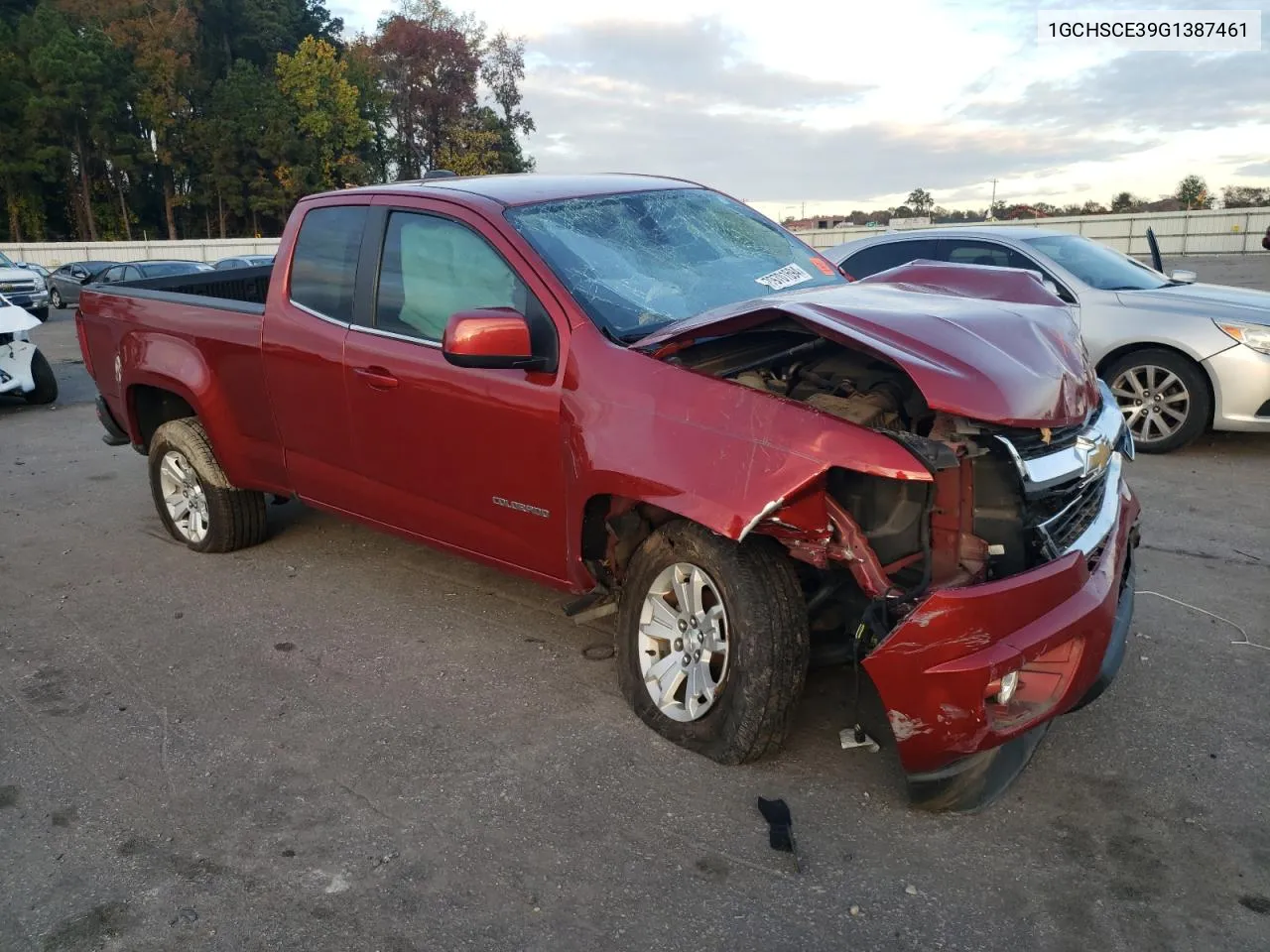 2016 Chevrolet Colorado Lt VIN: 1GCHSCE39G1387461 Lot: 79701694