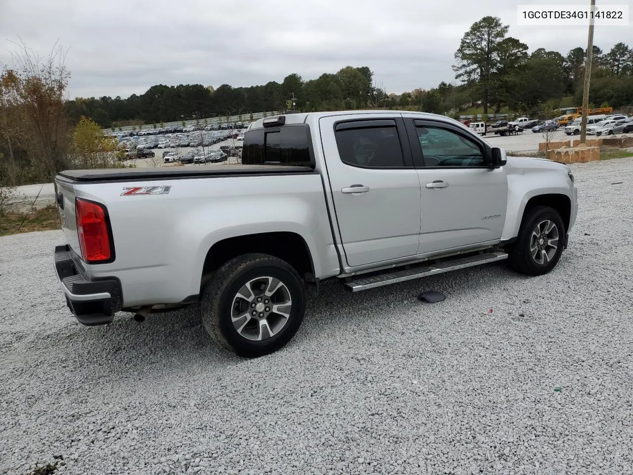 2016 Chevrolet Colorado Z71 VIN: 1GCGTDE34G1141822 Lot: 79705944