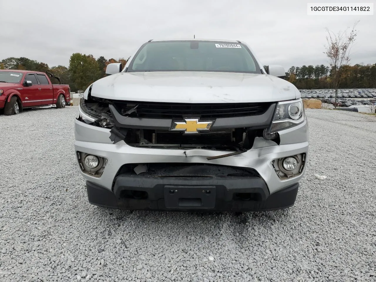 2016 Chevrolet Colorado Z71 VIN: 1GCGTDE34G1141822 Lot: 79705944