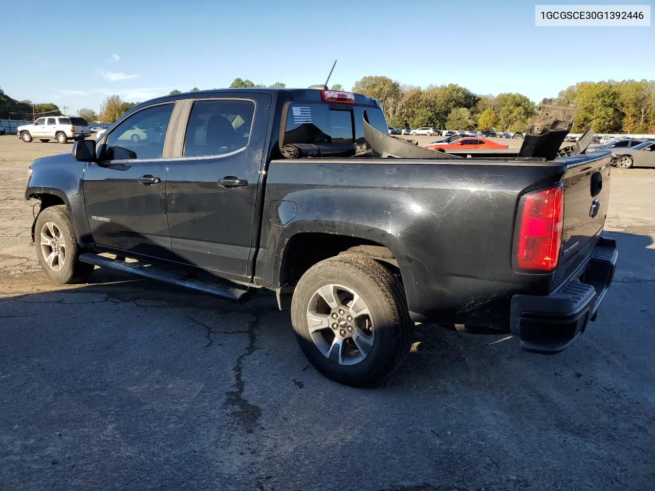 2016 Chevrolet Colorado Lt VIN: 1GCGSCE30G1392446 Lot: 79760234