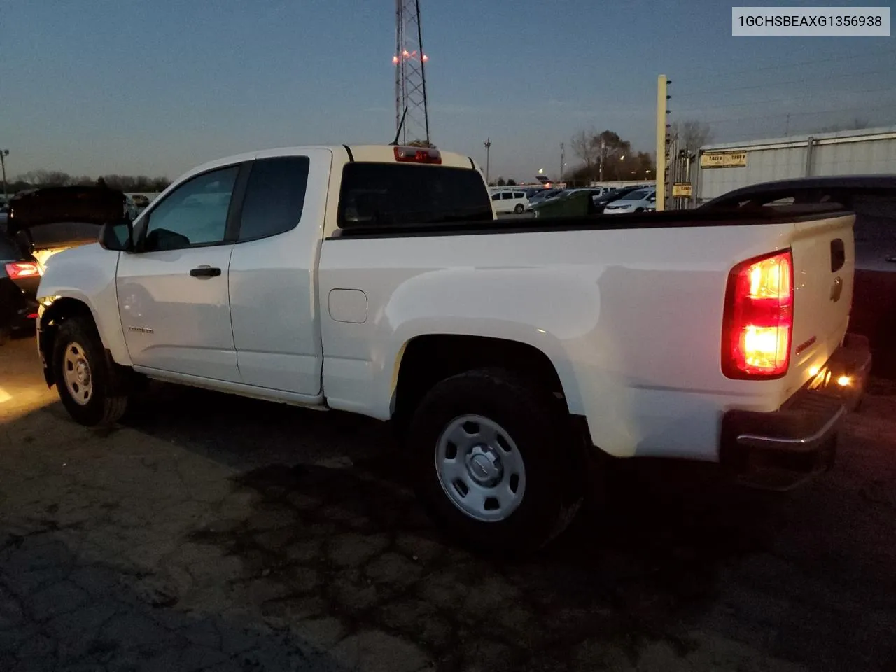 1GCHSBEAXG1356938 2016 Chevrolet Colorado