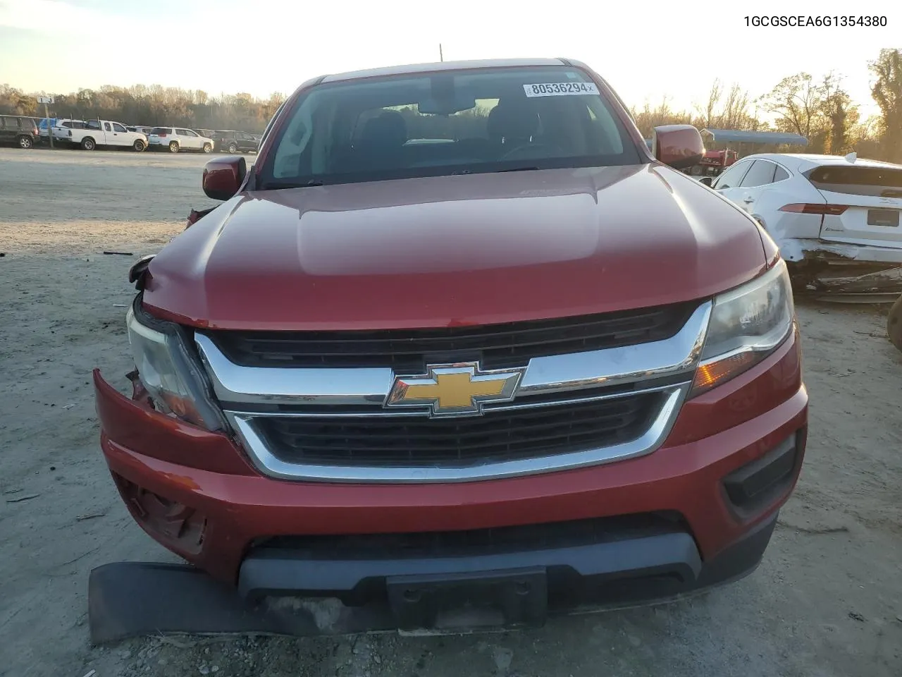 2016 Chevrolet Colorado Lt VIN: 1GCGSCEA6G1354380 Lot: 80536294