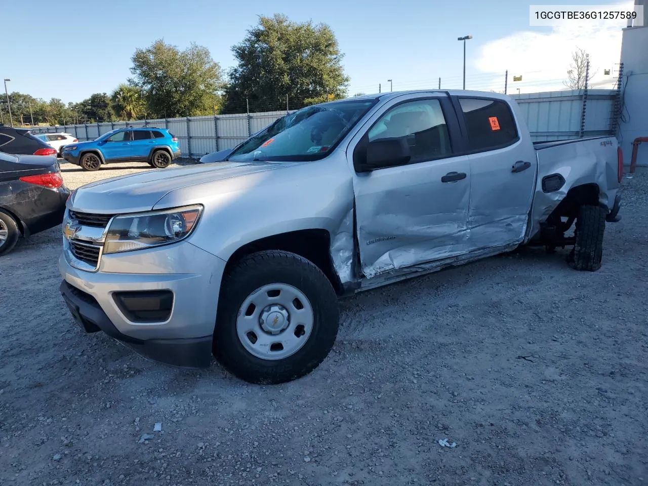 2016 Chevrolet Colorado VIN: 1GCGTBE36G1257589 Lot: 80860814