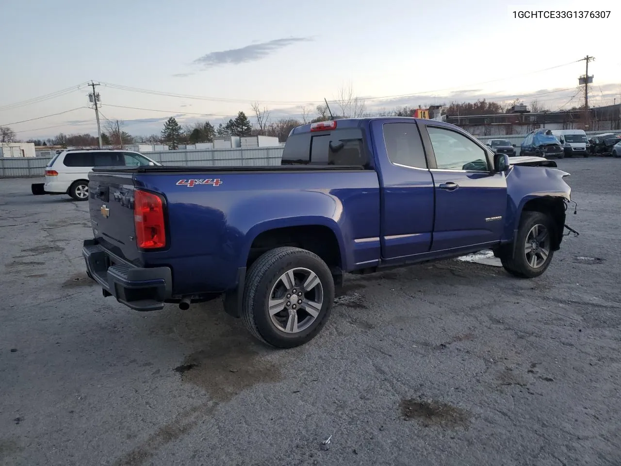 2016 Chevrolet Colorado Lt VIN: 1GCHTCE33G1376307 Lot: 80957634