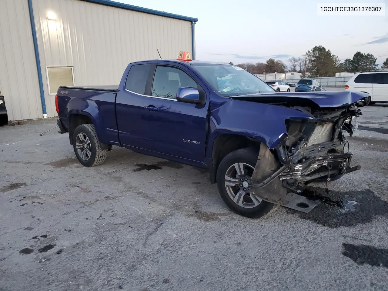 2016 Chevrolet Colorado Lt VIN: 1GCHTCE33G1376307 Lot: 80957634