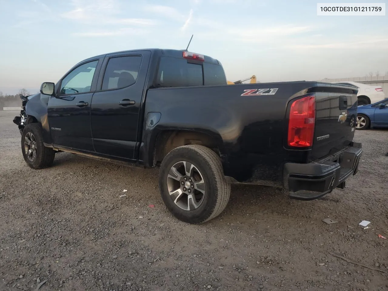 2016 Chevrolet Colorado Z71 VIN: 1GCGTDE31G1211759 Lot: 81378244