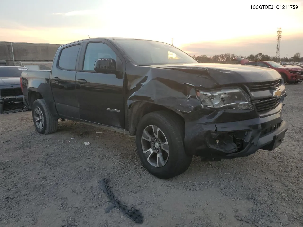 2016 Chevrolet Colorado Z71 VIN: 1GCGTDE31G1211759 Lot: 81378244