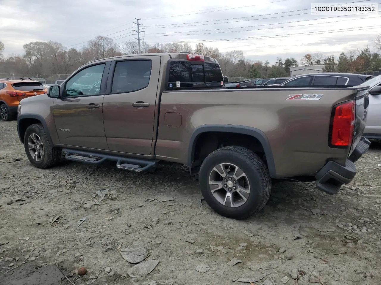 2016 Chevrolet Colorado Z71 VIN: 1GCGTDE35G1183352 Lot: 81518164