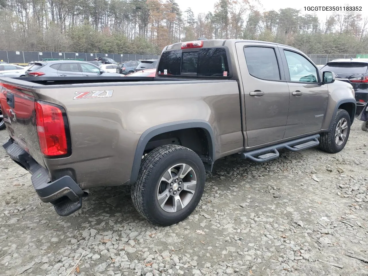 2016 Chevrolet Colorado Z71 VIN: 1GCGTDE35G1183352 Lot: 81518164