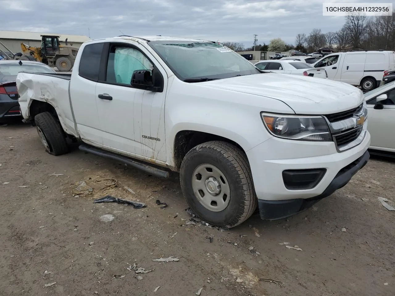 1GCHSBEA4H1232956 2017 Chevrolet Colorado