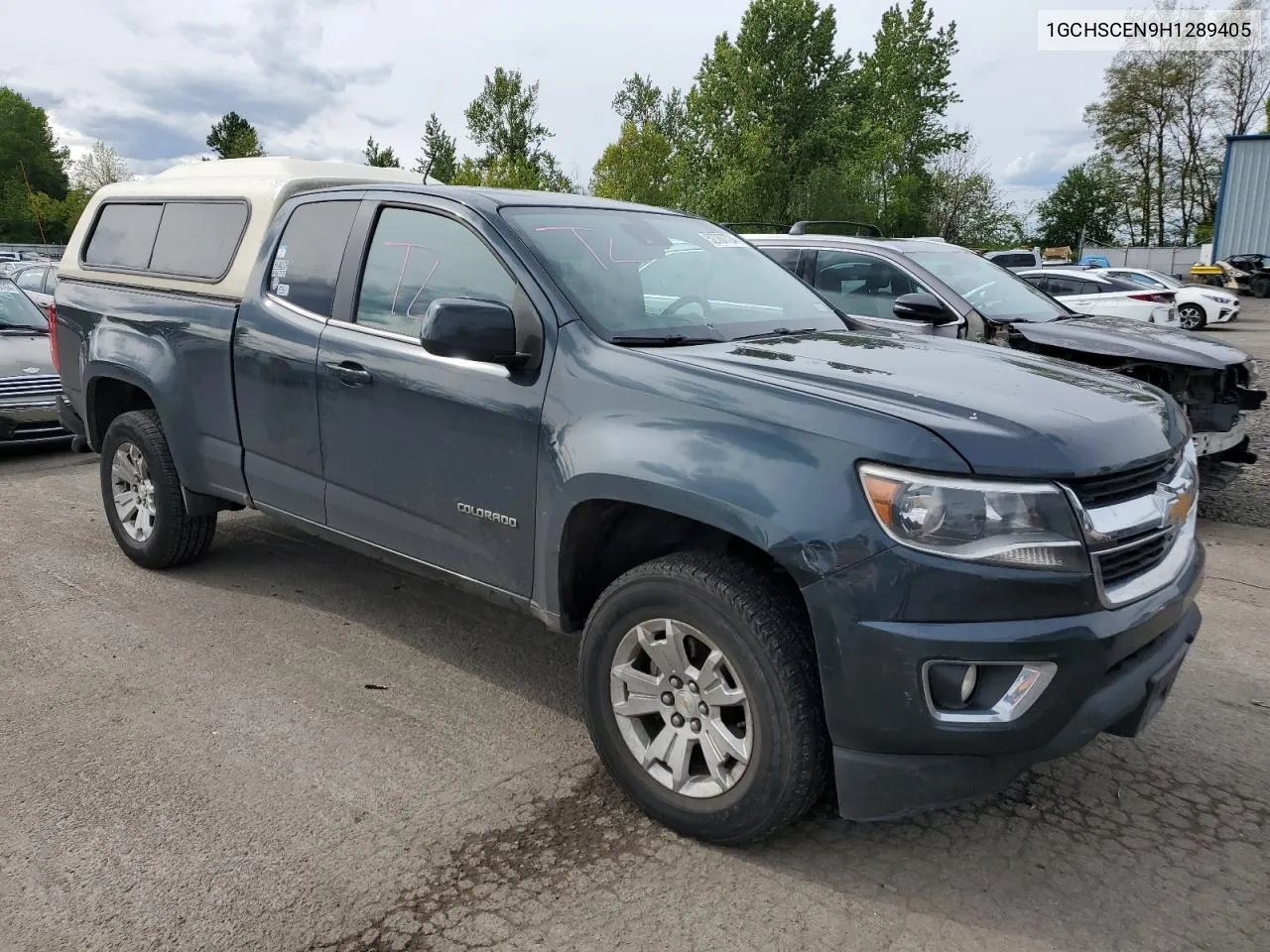 1GCHSCEN9H1289405 2017 Chevrolet Colorado Lt