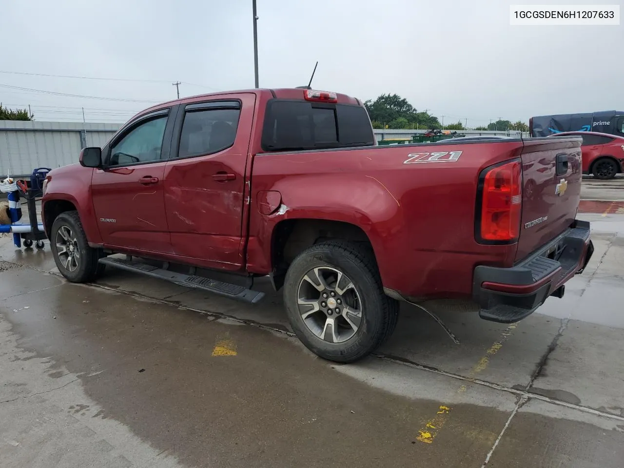 2017 Chevrolet Colorado Z71 VIN: 1GCGSDEN6H1207633 Lot: 54233164