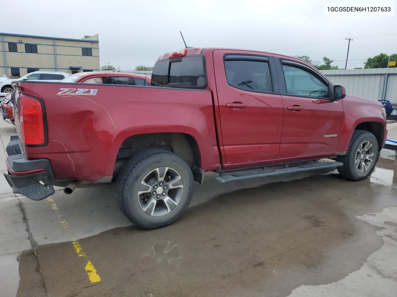 2017 Chevrolet Colorado Z71 VIN: 1GCGSDEN6H1207633 Lot: 54233164